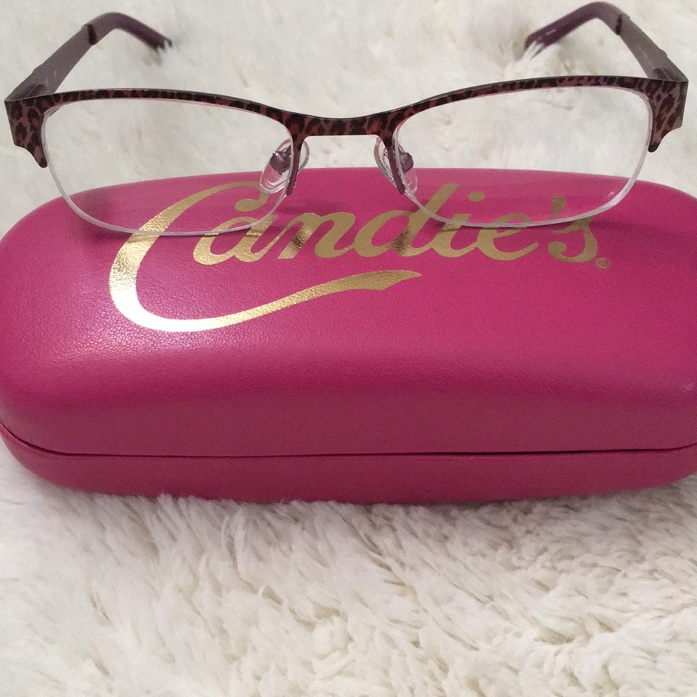 Candies C Ezra glasses with case and cloth